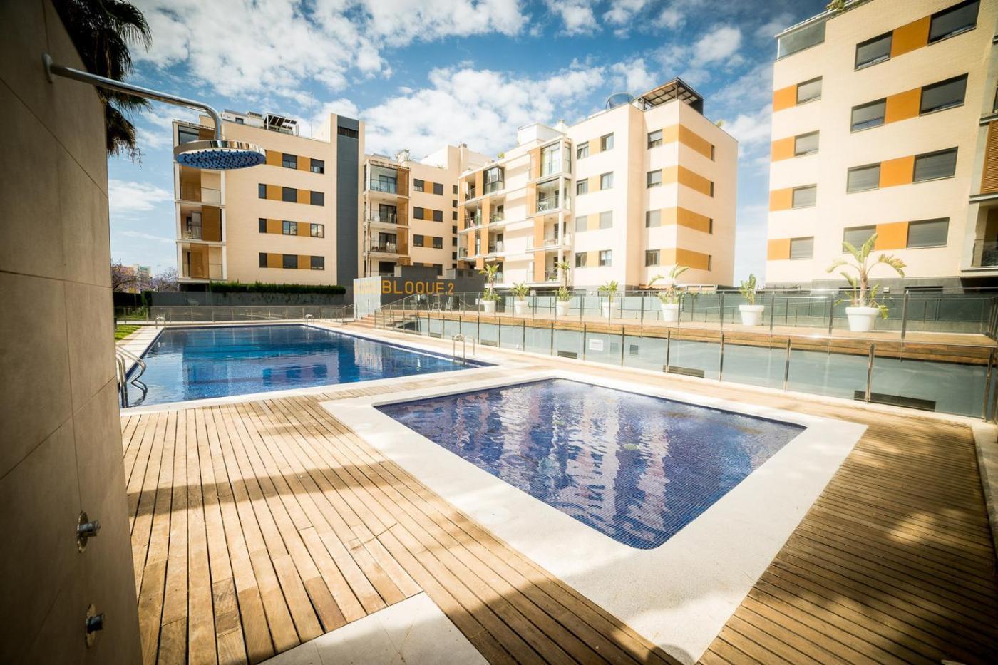 Apto. Con Piscinas Y Gym A 800 Metros De Playa El Campello Ngoại thất bức ảnh