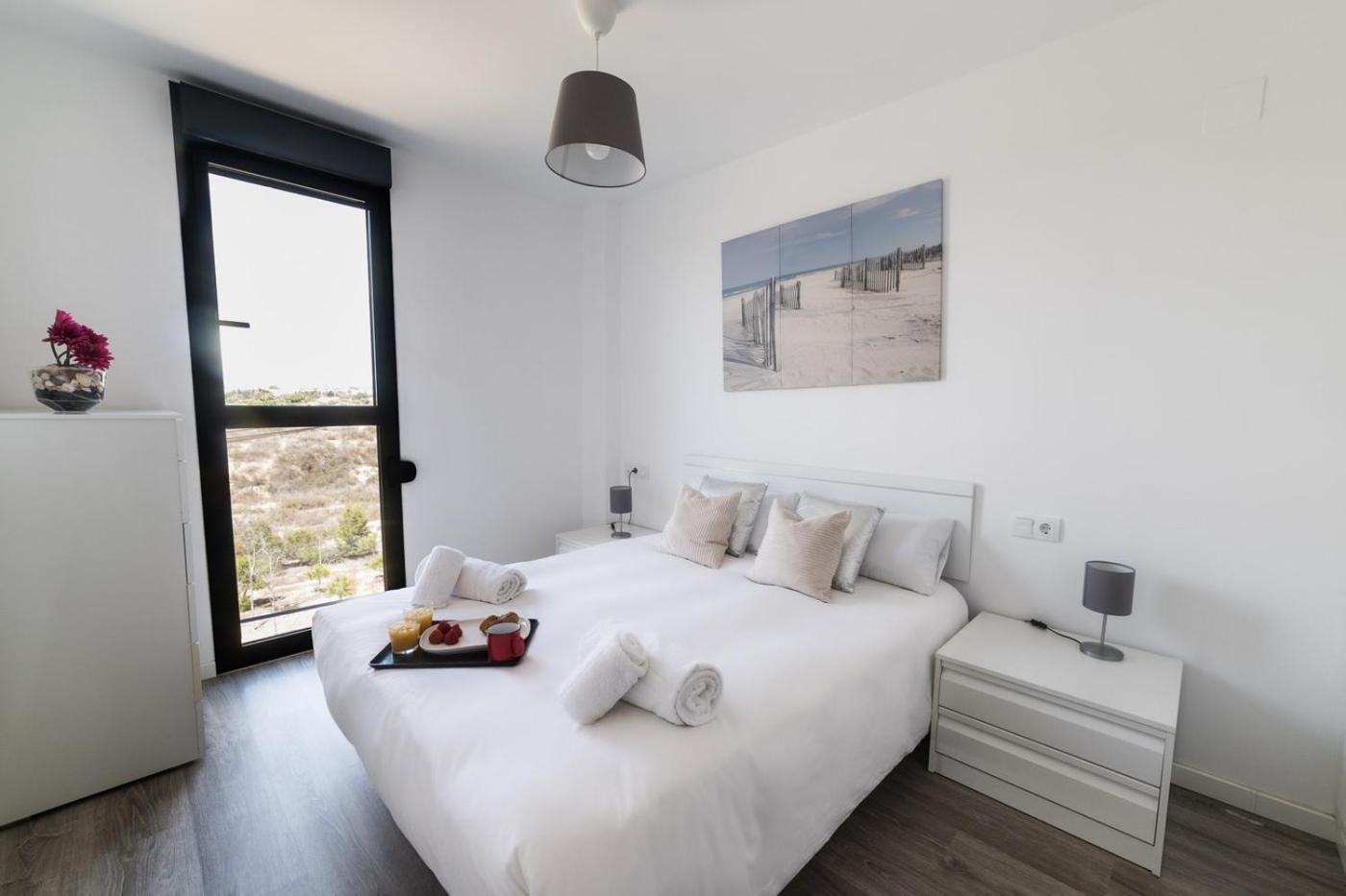 Apto. Con Piscinas Y Gym A 800 Metros De Playa El Campello Ngoại thất bức ảnh